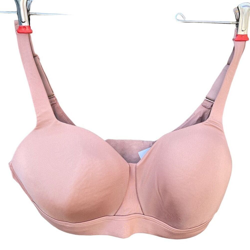 Duluth Trading no underwire 36C support bra.Mauve